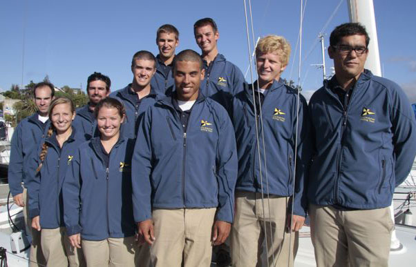 Cal Maritime's Team USA pose for their team photo