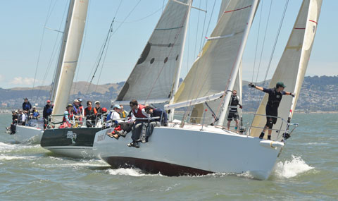 J/120s on Sunday
