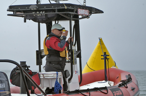 Jeff Zarwell figures out the wind angle