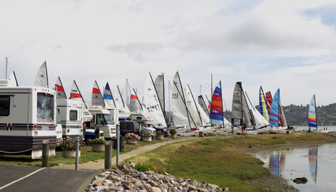 Hobie Cat village