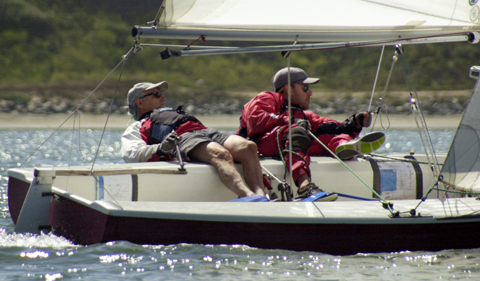 Lucy and Hunter Gillies. ©2011 norcalsailing.com