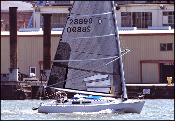 Nancy in Mare Island Strait