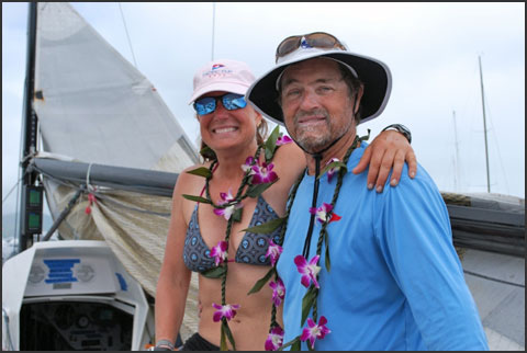 Mark and Shana on War Pony