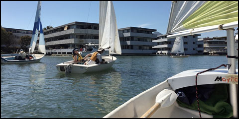 Sailing on the Canal