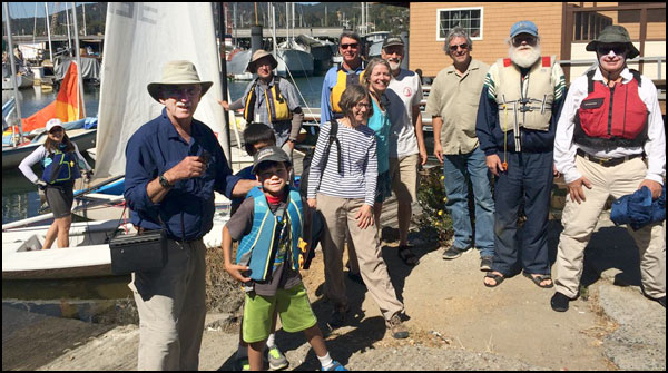 group at Pier 15