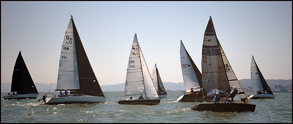 Start of the Spinnaker fleet